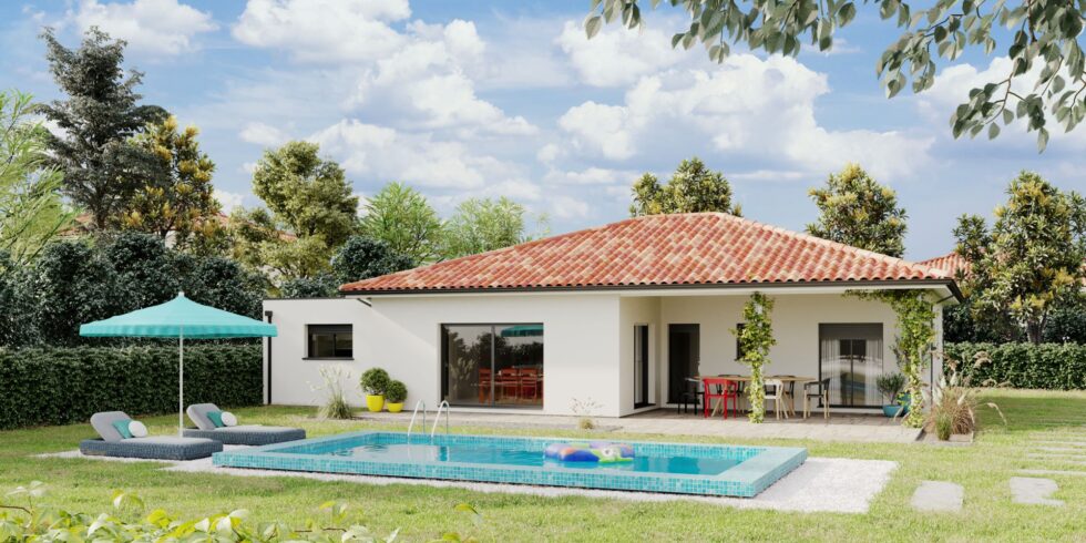 Maison neuve aux normes RE2020